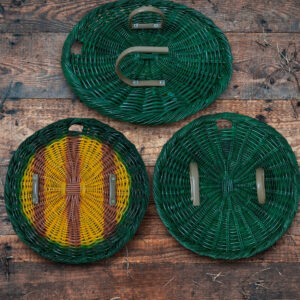 (Replica)The rattan riot shield was used by the NPFF.