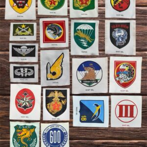 ARVN “silk woven” patches.